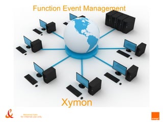 Function Event Management




                            Xymon
1     Mohamed Gabr
    for internal use only
 