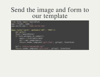 Quick flask an intro to flask | PDF