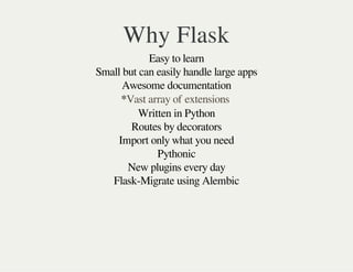 Quick flask an intro to flask | PDF