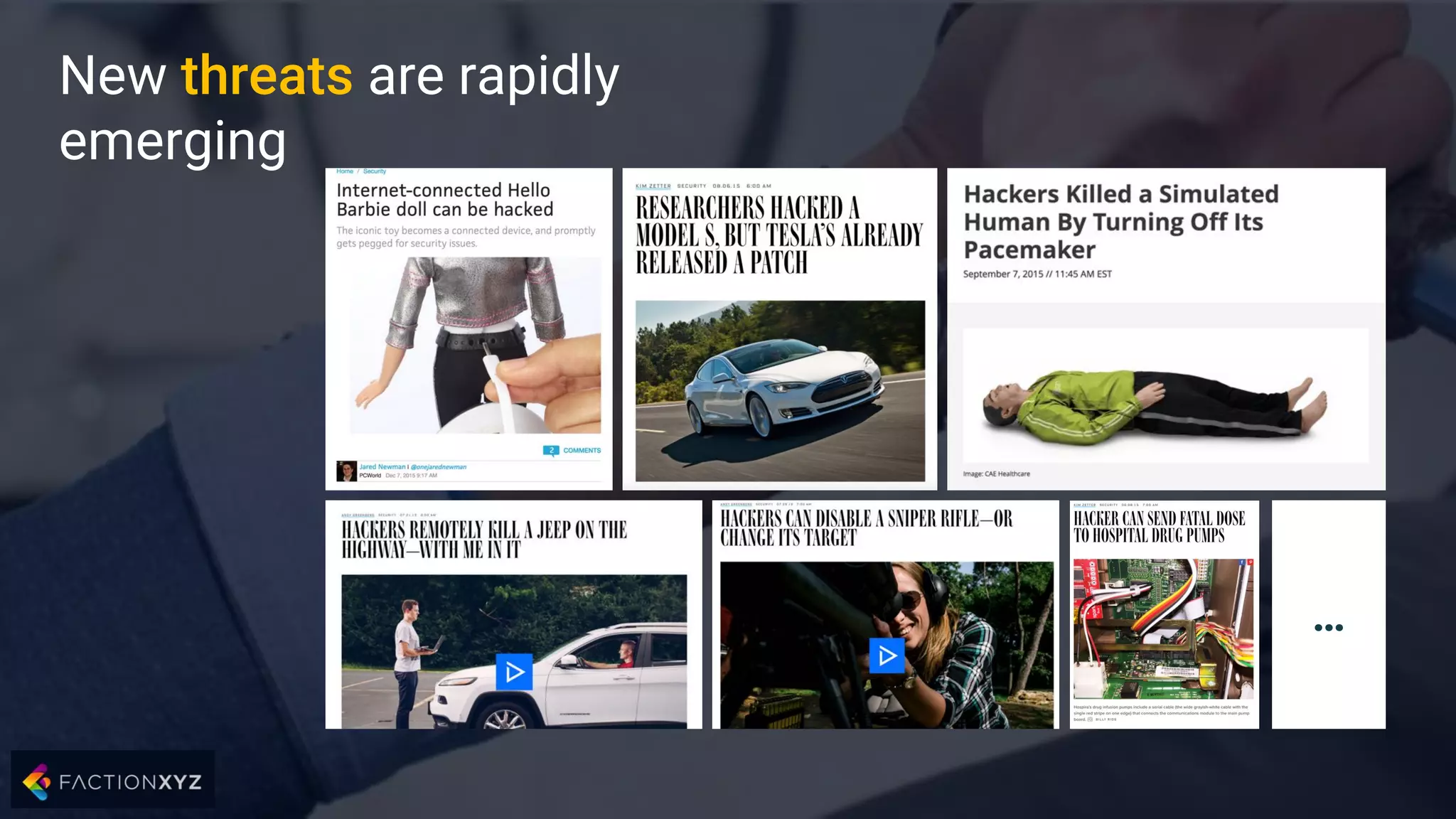 US$ 19
Trillion in global GDP
due to the Internet of
Everything by 2020
Cisco & GE
US$ 300
Billion incremental
revenue by 2020
Gartner
40.9
billion
connected devices by
2020
155
million
connected cars by
2020
100
million
connected light bulbs
by 2020
+1
trillion
connected sensors
by 2020
2.5
billion
smartphones
by 2020
$12
billion
wearable market size by
2020
 