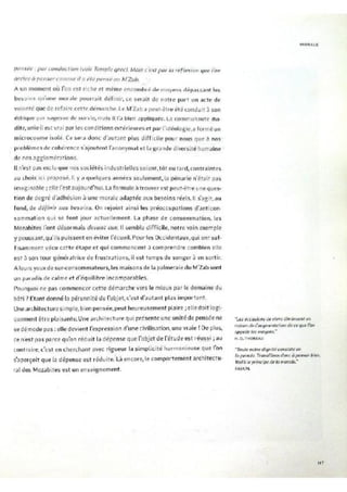 Le m'zab. une leçon d'architecture