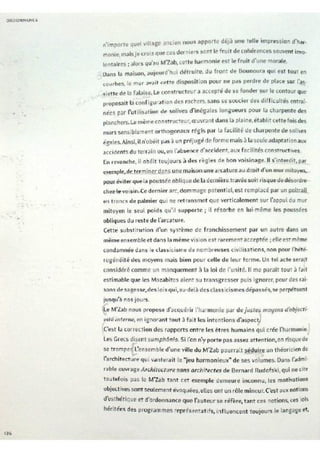 Le m'zab. une leçon d'architecture