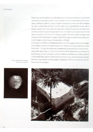 Le m'zab. une leçon d'architecture