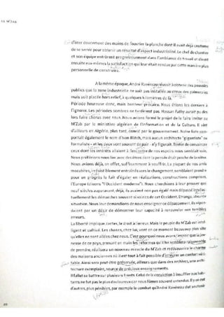 Le m'zab. une leçon d'architecture