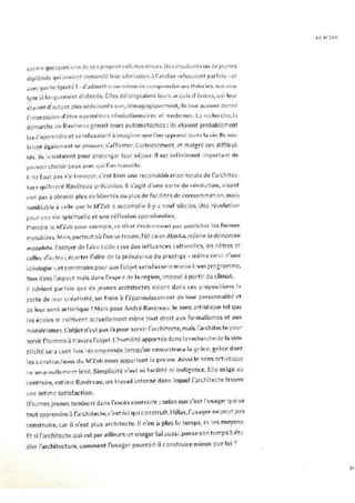 Le m'zab. une leçon d'architecture