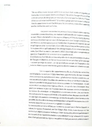 Le m'zab. une leçon d'architecture