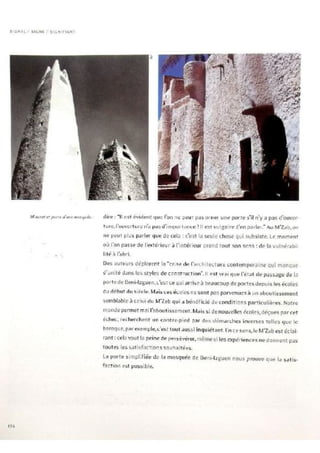 Le m'zab. une leçon d'architecture