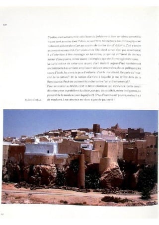 Le m'zab. une leçon d'architecture