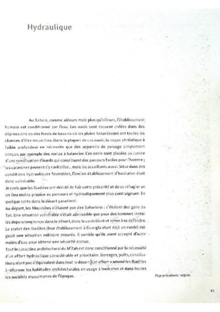 Le m'zab. une leçon d'architecture