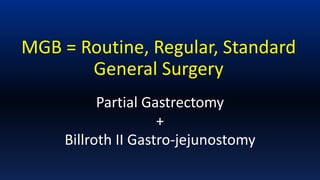 Dr Rutledge Introduction & Background Mini-Gastric Bypass | PPTX