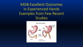 Dr Rutledge Introduction & Background Mini-Gastric Bypass | PPTX
