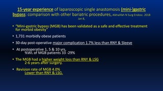 Dr Rutledge Introduction & Background Mini-Gastric Bypass | PPTX
