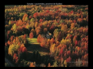 Canada : Laurentides, province de Québec
 