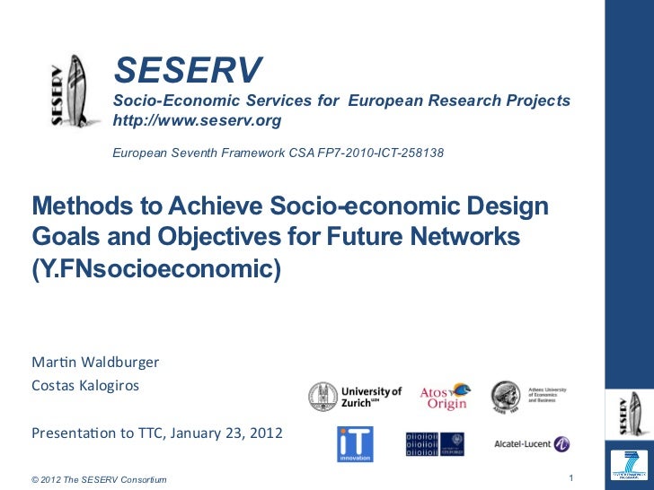 Methods to Achieve Socio-economic Design Goals and 
