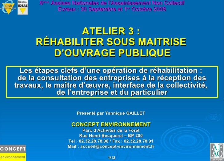 Les Etapes Clefs D Une Operation De Rehabilitation De La Consultatio