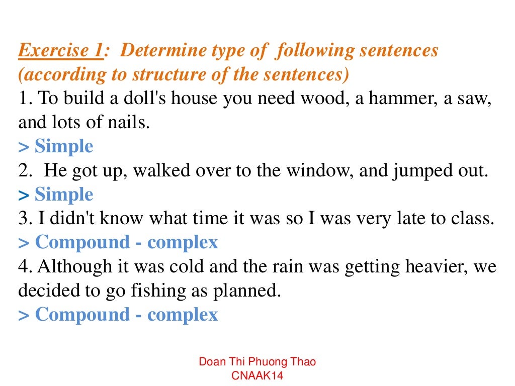 Sentence Classification