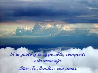 Si te gustó y te es posible, comparte este mensaje. Dios Te Bendice  con amor 