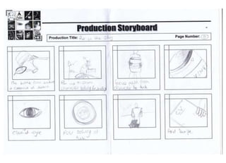 Y13 storyboard