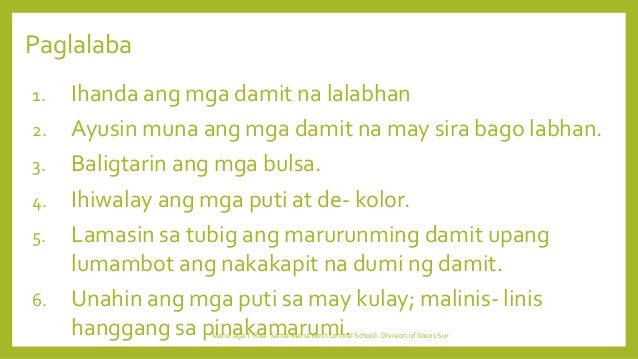 Ano-ano Ang Mga Wastong Pangangalaga Ng Kasuotan