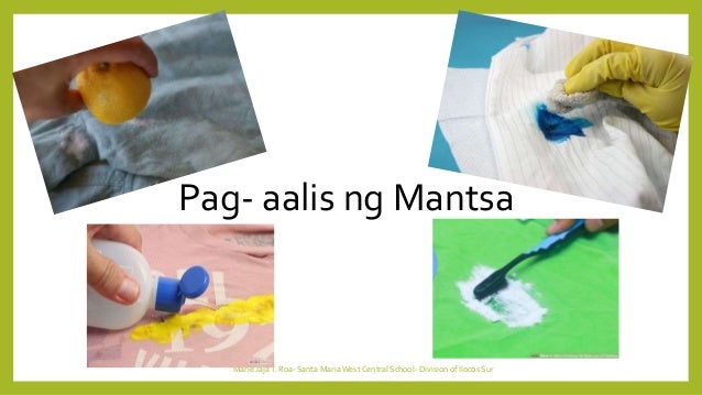 Larawan Ng Mga Uri Ng Mantsa Sa Damit  SAHIDA