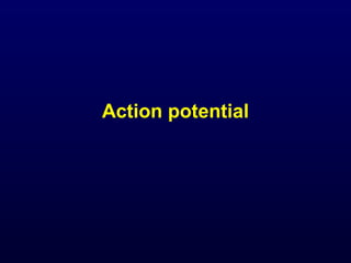 Action potential
 