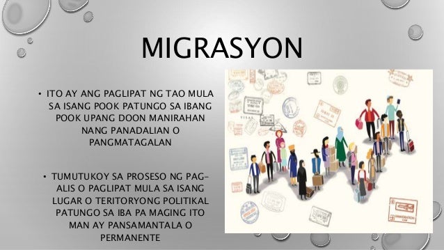 photo essay about migrasyon