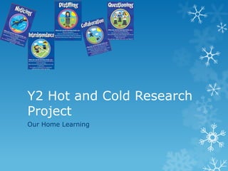 Y2 Hot and Cold Research
Project
Our Home Learning

 