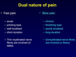 pain physiology Y2S1 2014 | PPT