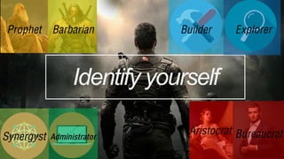 Identify yourself
 