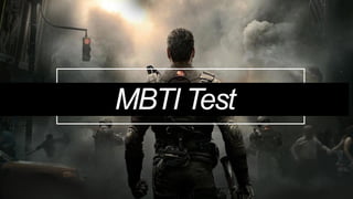 Identify yourselfMBTI Test
 