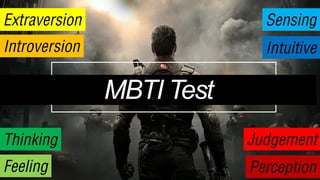 Identify yourselfMBTI Test
 
