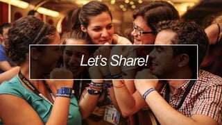 Let’s Share!
 