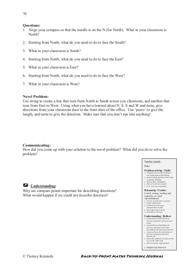 Grid reference worksheet