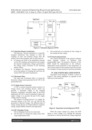 Control of Dvr with Battery Energy Storage System Using Srf Theory | PDF