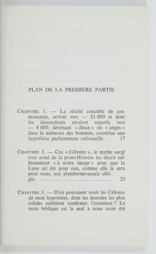 PLAN DE LA PREMIERE PARTIE
 
