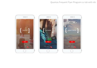 Quantas Frequent Flyer Program co-lab with nib
 