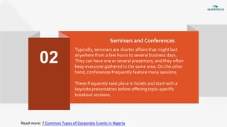 Cracking The Corporate Event Code | PPTX