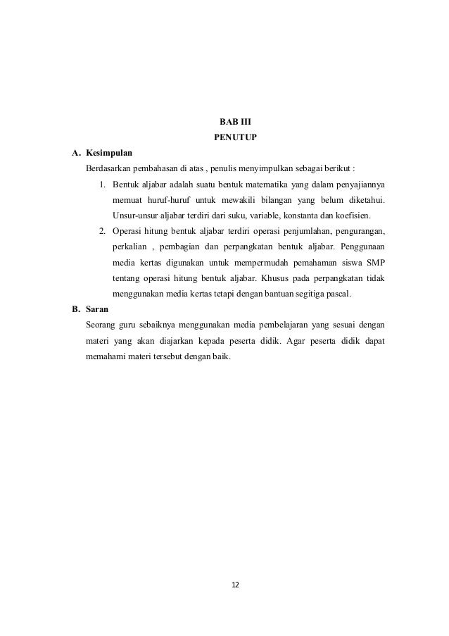 Makalah Telaah Kelompok 3