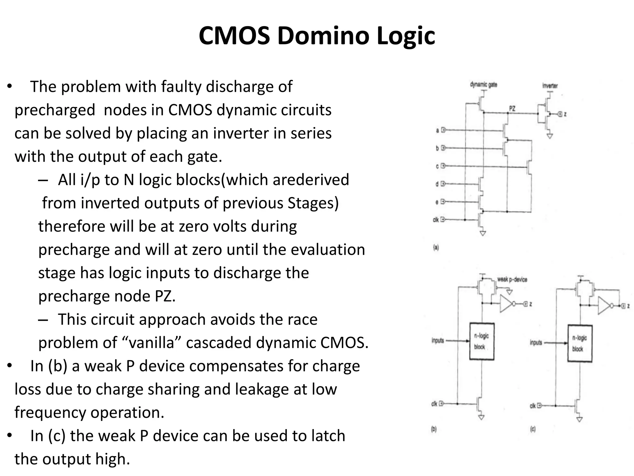presentation on high-performance_dynamic_cmos_circuit | PPTX
