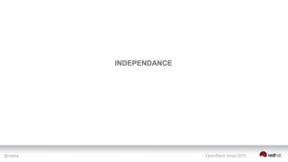 @nijaba OpenStack Israel 2015
INDEPENDANCE
 