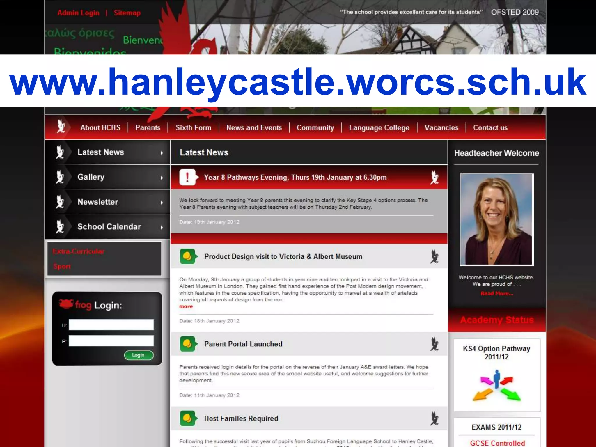 Hanley Castle High School



www.hanleycastle.worcs.sch.uk
 