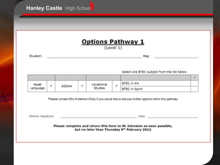 Hanley Castle High School
 