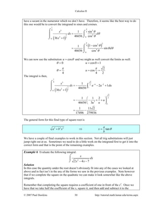 Calc ii complete | PDF