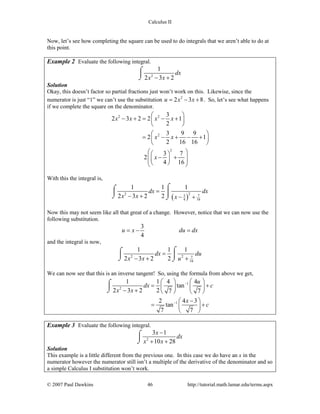 Calc ii complete | PDF