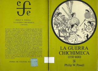 P. w. powell - La guerra chichimeca