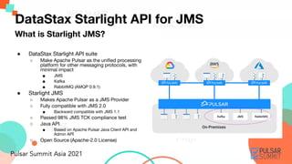 Using Apache Pulsar as a Modern, Scalable, High Performing JMS Platform ...