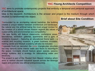 Picture of YAC - Young Architects Competitions by Taha Padrawala & Team | PPTX