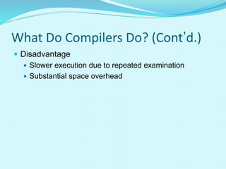 Yacc (yet another compiler compiler) | PPTX