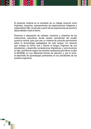 Yachachinapaq shimikuna - chawpin qichwa Vocabulario pedagógico quechua central.pdf