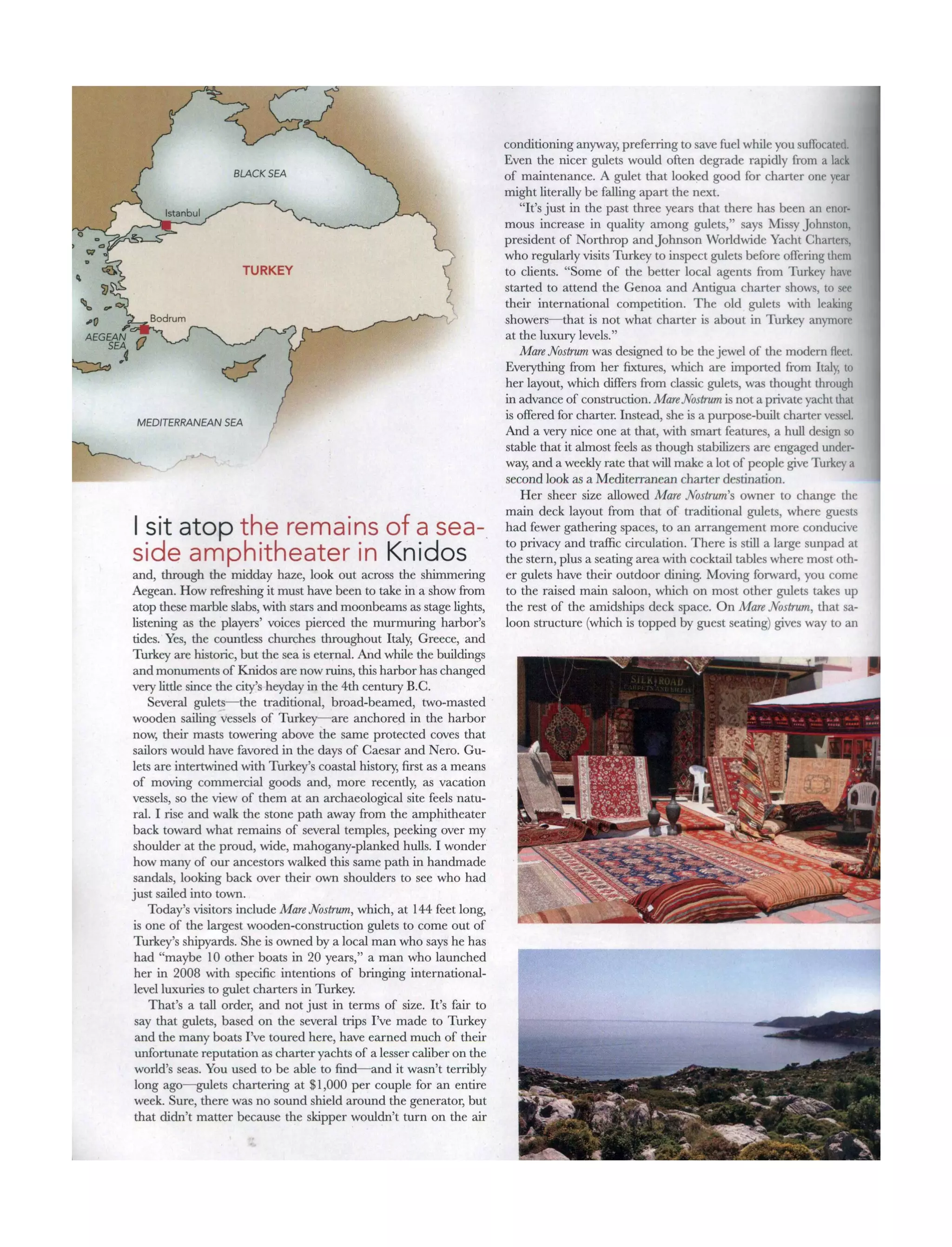 Yachting Magazine Advertorial